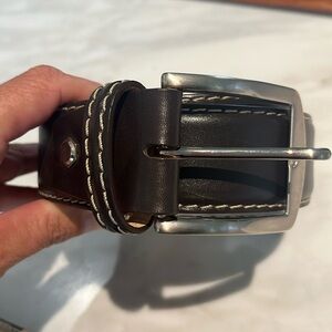 Brand new Roger Jimenez, genuine calf, leather belt. Size 38